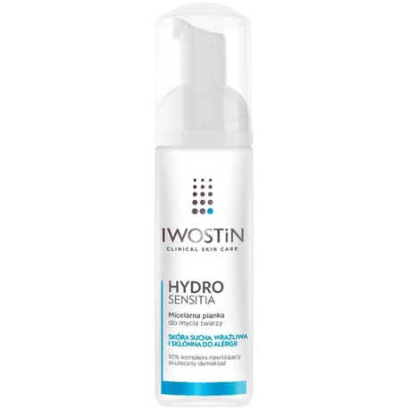 Iwostin Hydro Sensitia Micelarna pianka do mycia twarzy 165 ml