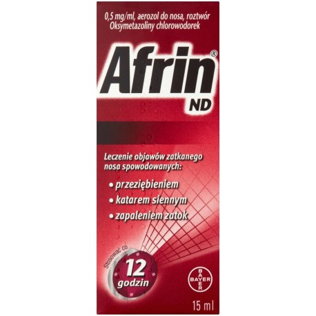 Afrin ND Aerozol do nosa 15 ml