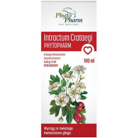Intractum Crataegi Phytopharm Płyn doustny 100 ml