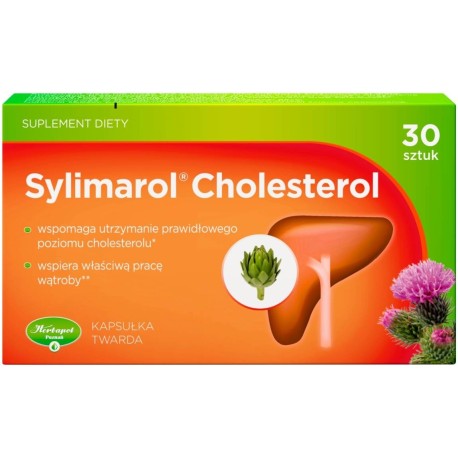 Sylimarol Cholesterol Suplement diety 30 sztuk