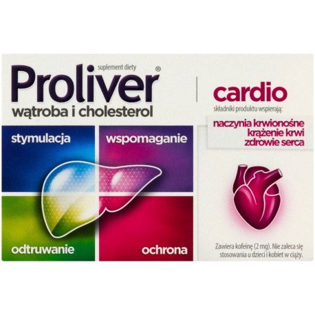 Proliver Cardio Suplement diety 30 sztuk