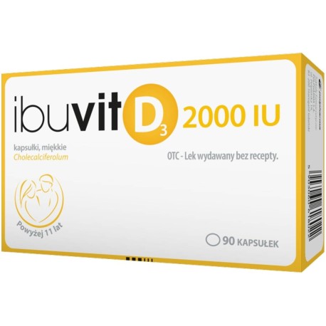 Ibuvit D3 2000 IU x 90 kaps.