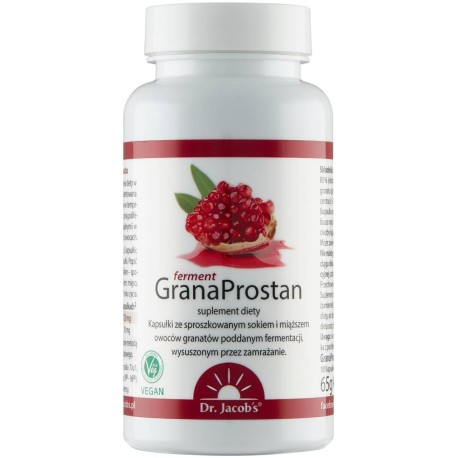 Dr. Jacob's Suplement diety ferment granaprostan 65 g (100 sztuk)