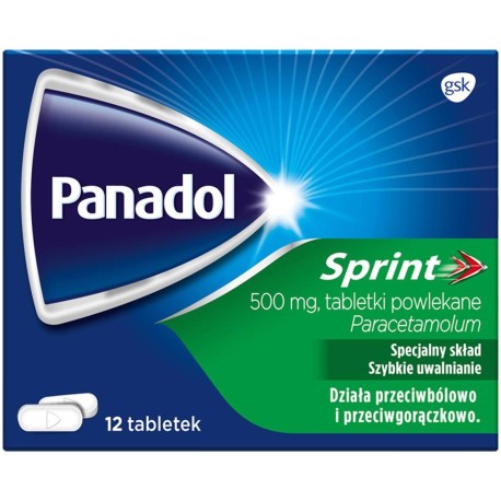 Panadol Sprint Tabletki 12 sztuk