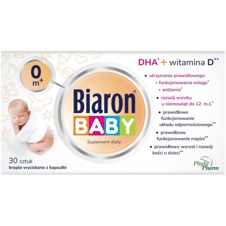 Biaron Baby Suplement diety krople 30 sztuk