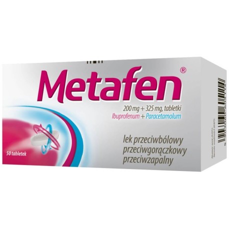 Metafen (200 mg + 325 mg) x 50 tabl.