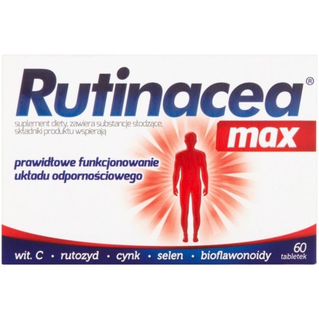 Rutinacea max Suplement diety 60 sztuk