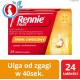 Rennie Fruit Tabletki do ssania smak owocowy 24 sztuki