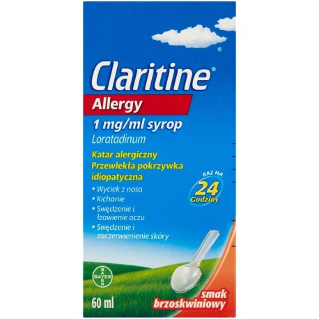 Claritine Allergy Syrop 60 ml