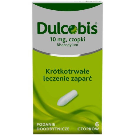 Sanofi Dulcobis 10 mg Czopki 6 sztuk