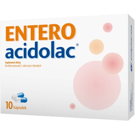 Entero Acidolac x 10 kaps.