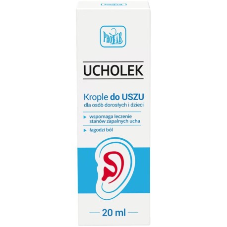 Ucholek Krople do uszu 20 ml