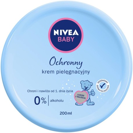 Nivea Baby Ochronny Krem Pielęgnacyjny 200 ml