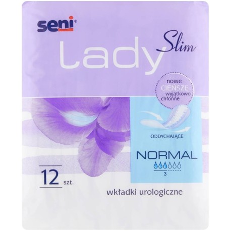 Seni Lady Slim Normal Wyrób medyczny wkładki urologiczne 12 sztuk
