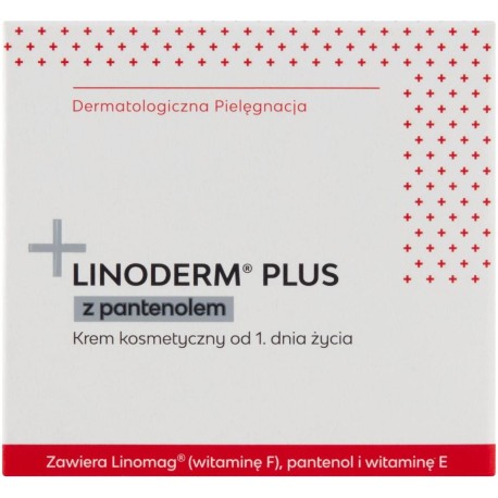 Linoderm Plus z pantenolem Krem kosmetyczny od 1. dnia życia 50 ml