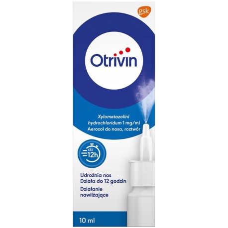 Otrivin 1 mg/ml Aerozol do nosa 10 ml
