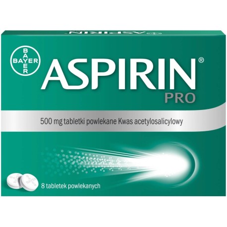 Aspirin Pro Tabletki powlekane 8 tabletek