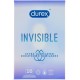 Durex Invisible Dodatkowo nawilżane Prezerwatywy 16 sztuk