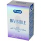 Durex Invisible Dodatkowo nawilżane Prezerwatywy 16 sztuk