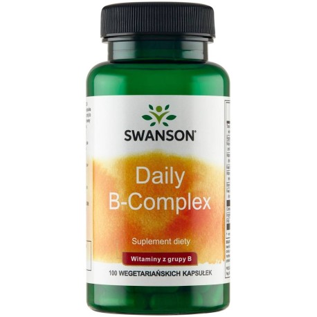 Swanson Suplement diety daily B-complex 45 g (100 sztuk)