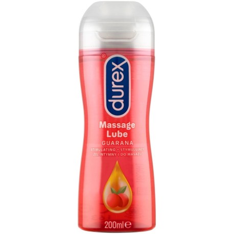 Durex Guarana Żel intymny i do masażu stymulujący 200 ml