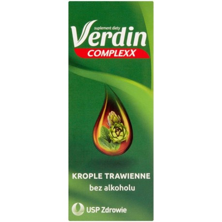 Verdin Complexx Suplement diety krople trawienne bez alkoholu 40 ml