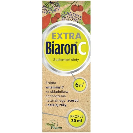 Biaron C Extra Suplement diety krople 30 ml