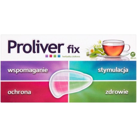 Proliver Fix Herbatka ziołowa 30 g (20 x 1,5 g)