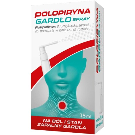 Polopiryna Gardło spray 0,25% x 15 ml