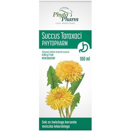 Succus Taraxaci Phytopharm Płyn doustny 100 ml