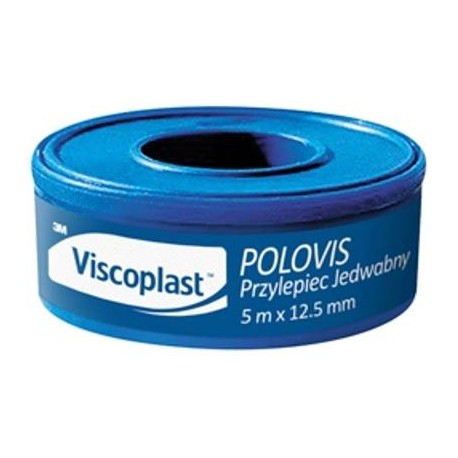 Viscoplast Polovis Przylepiec jedwabny 5 m x 12,5 mm