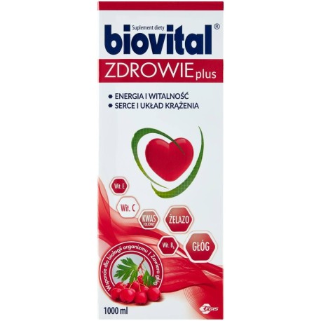 Biovital Suplement diety zdrowie plus 1000 ml