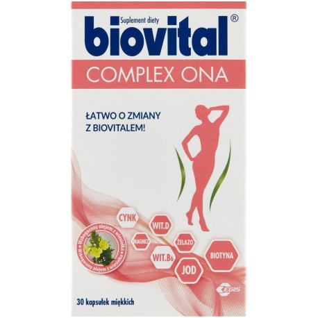 Biovital Suplement diety complex ona 20,8 g (30 sztuk)