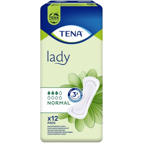 TENA Lady Normal Wkłady anatomiczne 12 sztuk