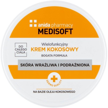 Anida Medisoft Wielofunkcyjny krem kokosowy 125 ml