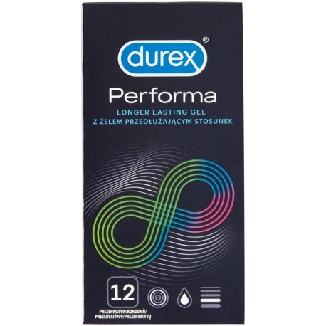 Durex Performa Prezerwatywy 12 sztuk