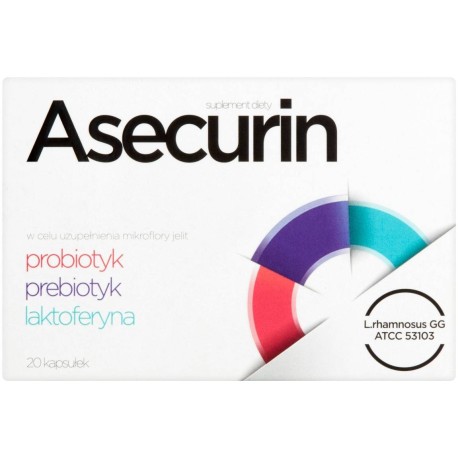 Asecurin Suplement diety 20 kapsułek