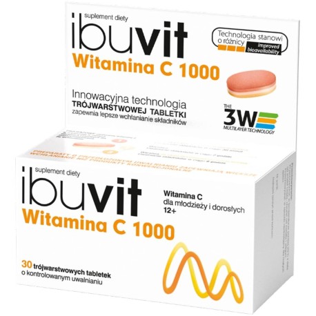 Ibuvit Witamina C 1000 x 30 tabl.