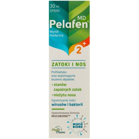 Pelafen Wyrób medyczny spray zatoki i nos 30 ml