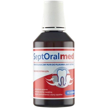 SeptOral Med Stomatologiczny płyn do płukania jamy ustnej 300 ml