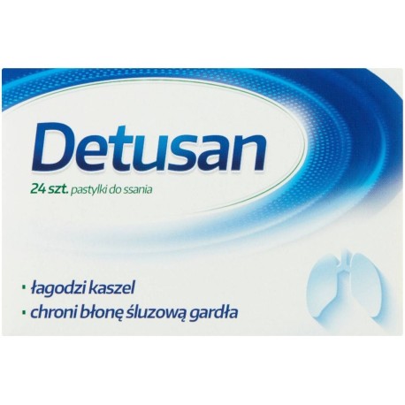 Detusan Pastylki do ssania 24 sztuki