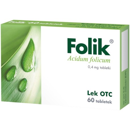 Folik 0,4 mg Tabletki 60 sztuk