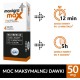 Maxigra Max 50 mg x 4 tabletki powlekane