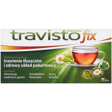 Travisto Fix Herbatka ziołowa 30 g (20 x 1,5 g)