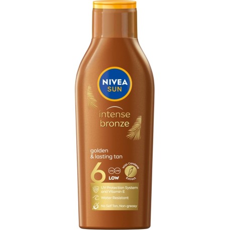 Nivea SUN Intense Bronze Karotenowy balsam do opalania SPF 6 200 ml