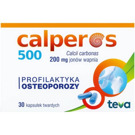 Calperos 500 Kapsułki twarde 30 sztuk