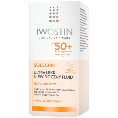 Iwostin Solecrin Ultralekki niewidoczny fluid SPF 50+ 40 ml