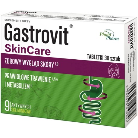 Gastrovit SkinCare Suplement diety tabletki 30 sztuk