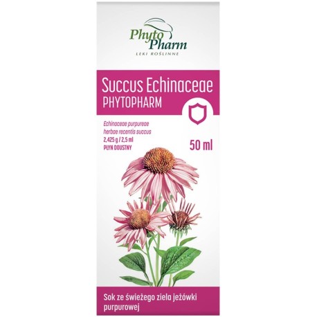 Succus Echinaceae Phytopharm Płyn doustny 50 ml