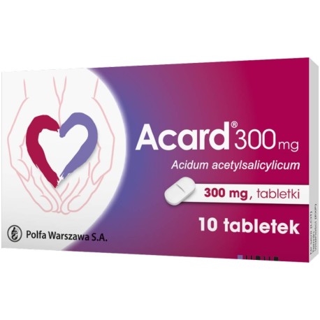 Acard 300 mg x 10 tabl.